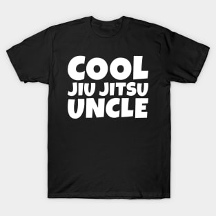 Cool Jiu Jitsu Uncle Funny BJJ Jiu-Jitsu MMA Uncle T-Shirt